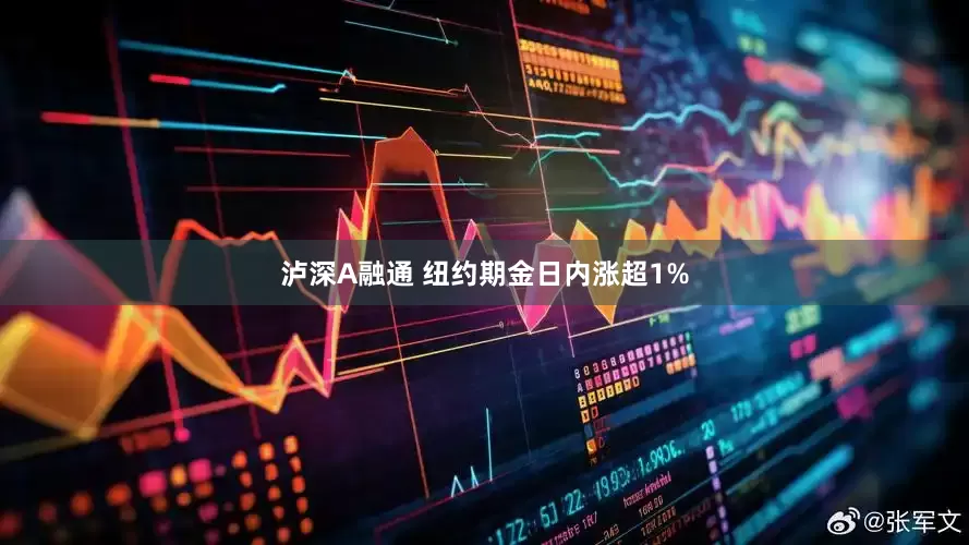 泸深A融通 纽约期金日内涨超1%
